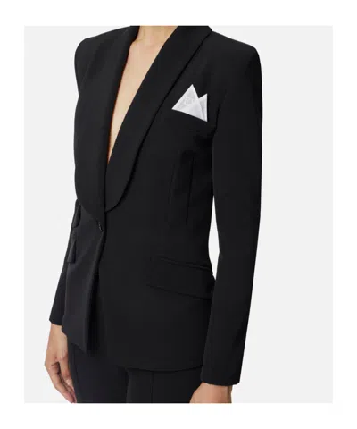 Elisabetta Franchi Knee Length Suit Flare Pants In Black