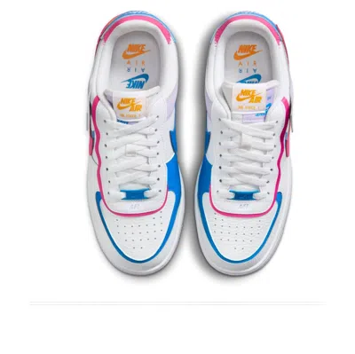 Nike (wmns)  Air Force 1 Shadow 'white Photo Blue Lilac Bloom Pink' In Multi