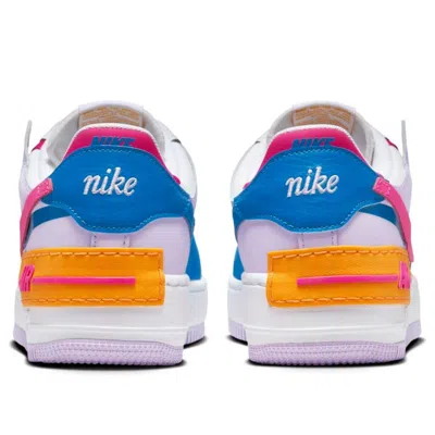 Nike (wmns)  Air Force 1 Shadow 'white Photo Blue Lilac Bloom Pink' In Multi