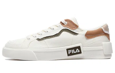 Fila Fusion Pop Skate Shoes 'white Tan' In Multi
