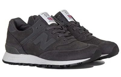 New Balance (wmns)  576 Series Breathable Wear-resistant Shock Absorption Low Tops Retro Black In Gray