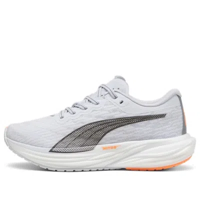 Puma (wmns)  Deviate Nitro 2 'silver Mist Neon Citrus' In White