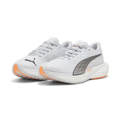 Puma (wmns)  Deviate Nitro 2 'silver Mist Neon Citrus' In White