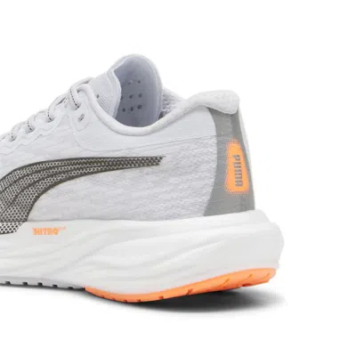 Puma (wmns)  Deviate Nitro 2 'silver Mist Neon Citrus' In White