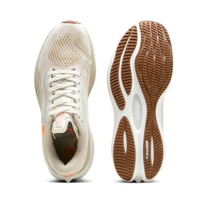 Puma (wmns)  Velocity Nitro 'vapor Grey Neon Citrus' In Neutral