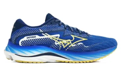 Mizuno Wave Rider 27 'blue' In Multi