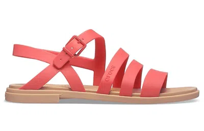 Crocs Tulum Sandales Femmes Flame 36 In Red
