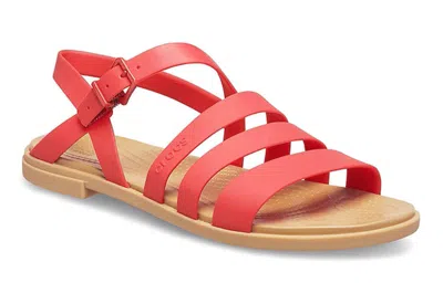 Crocs Tulum Sandales Femmes Flame 36 In Red
