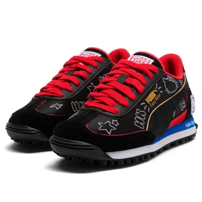 Puma (wmns)  X Hello Kitty Easy Rider 'black Red Blue' In Multi