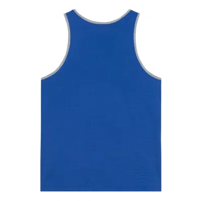Mitchell & Ness X Nba Hwc Colorblocked Cotton Tank 'golden State Warriors' In Multi