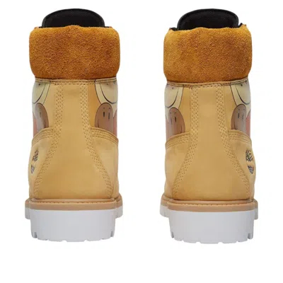 Timberland X Cnstnt Dvlpmnt 6 Inch Premium Waterproof Boot 'melted Smileys' In Yellow