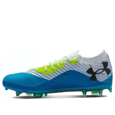 Under Armour Ua Shadow Elite 2 Fg Football Boots 'blue White Green' In Multi