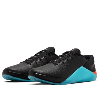 Nike Metcon 5 Amp 'black Oracle Aqua' In Multi