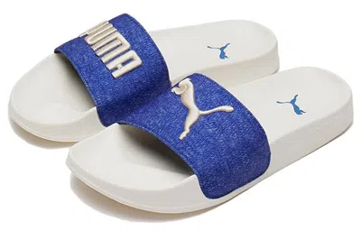 Puma Leadcat 2.0 Denim Slide 'limoges' In Blue