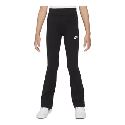 Nike (gs)  Sportswear Favorites Flared Leggings 'black' In Multi