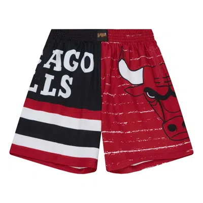 Mitchell & Ness Men's Basketball Shorts Nba Jumbotron 3.0 Shorts Chibul Multi/white In Multi