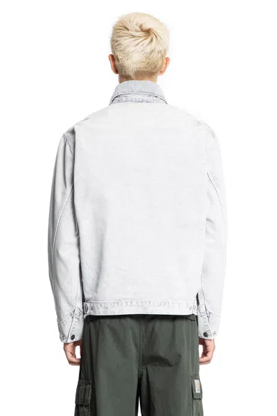 Carhartt Wip Og Detroit Dearborn Canvas Jacket In White