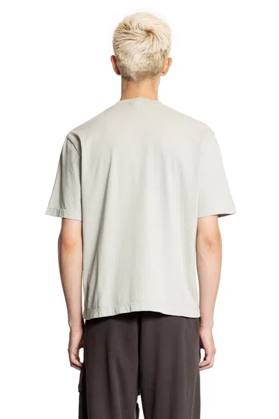 Stone Island 2100025 Combed Organic Cotton Jersey T-shirt In Gray