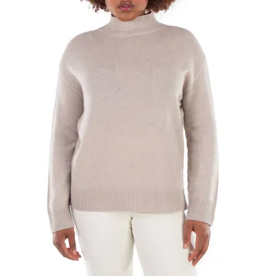 Max Mara Tahiti Cashmere Turtleneck Sweater In Gray