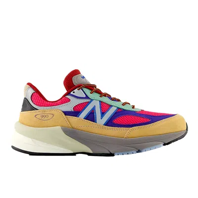 New Balance Action Bronson Made In Usa 990v6 Sneakers Hi-pink / Royal Blue In Multi