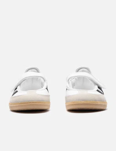 Adidas Originals Samba Mary Jane Ballet Flats In White