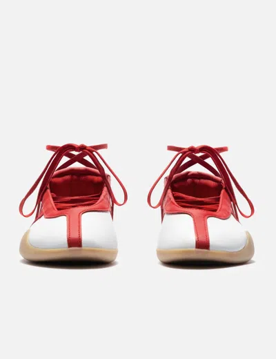 Adidas Originals Taekwondo Mei Flat Shoes White In Red