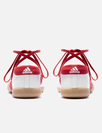 Adidas Originals Taekwondo Mei Flat Shoes White In Red