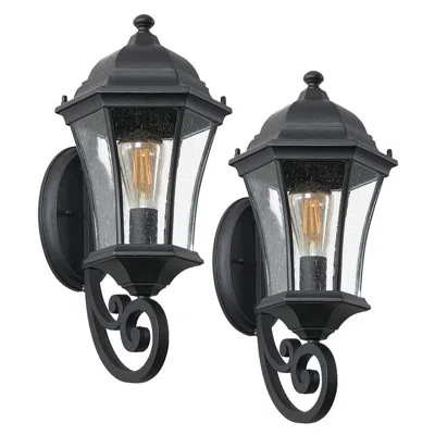 Hivvago Glass Retro Wall Lamp