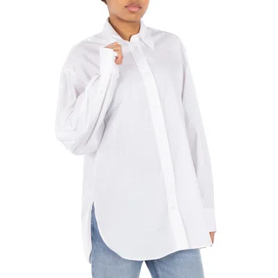 Isabel Marant Ladies White Fabriza Buttoned Down Shirt In White