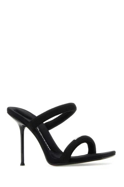 Alexander Wang Sandals In Black