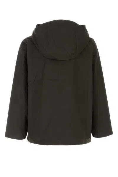 Nanamica Impermeabile In Poliestere Ardesia Uomo In Black