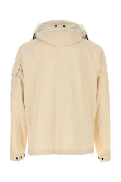 C.p. Company C.p.company Ivory Nylon Explorer Jacket In White