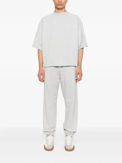 Entire Studios Raglan-sleeve Cotton T-shirt In Gray