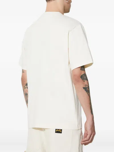 Filling Pieces Logo-patch T-shirt In White