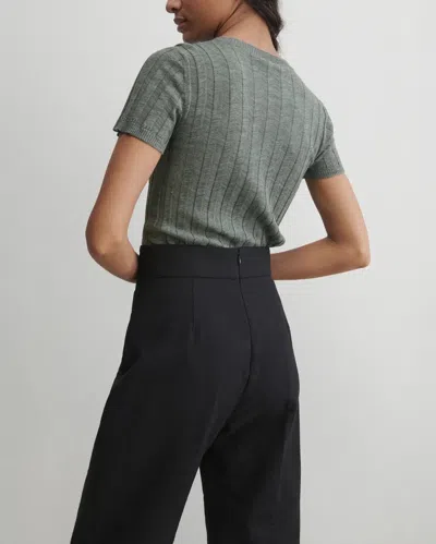 Rachel Comey Vam Tailored Straight Leg Trouser Pants In Midnight In Blue