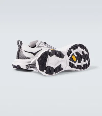 Hoka U Mafate Speed 4 Lite Ts Technical Fabric Sneakers In Gray