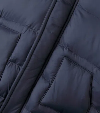 Tartine Et Chocolat Baby Quilted Onesie In Blue