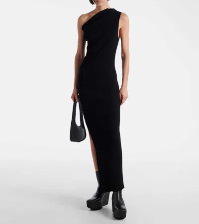 Rick Owens Porterville Sliver Platform Beatle Ankle Short Boots In 09 Black