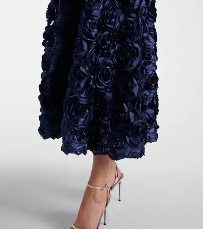 Rotate Birger Christensen Rotate Maxi Sun Skirt In Blue