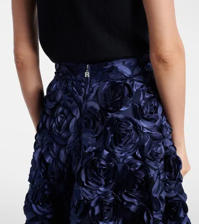 Rotate Birger Christensen Rotate Maxi Sun Skirt In Blue