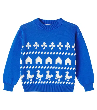 FARM棉质提花毛衣