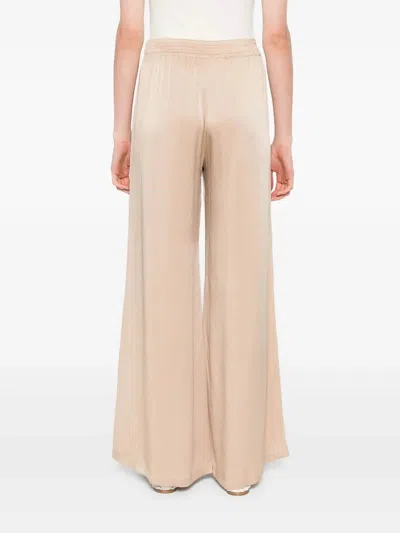 Fabiana Filippi Wide-leg Trousers Elasticated Waist In Neutral