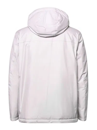 Fay Stretch Nylon Jacket In Blue