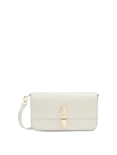 Furla Iride S Crossbody In White