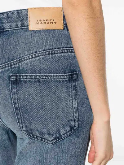 Isabel Marant Belvira High-rise Bootcut Denim Jeans In Blue
