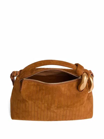 Jw Anderson J. W. Anderson "jwa Corner" Bag Small In Brown