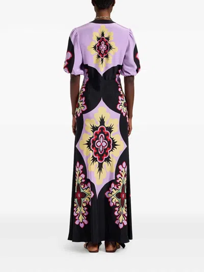 La Doublej La Double J Floral Patterned Dress In Multi