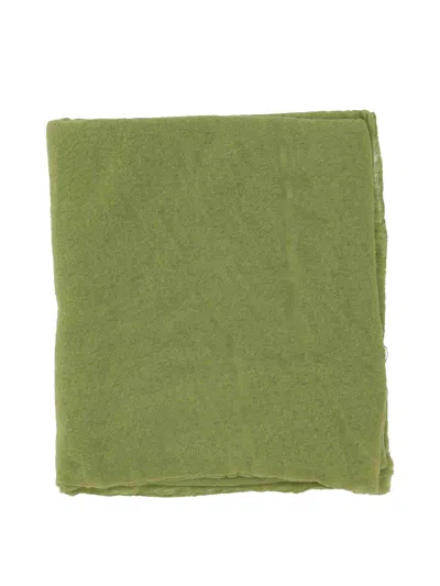 Botto Giuseppe Fine Knit Cashmere Scarf In Blue