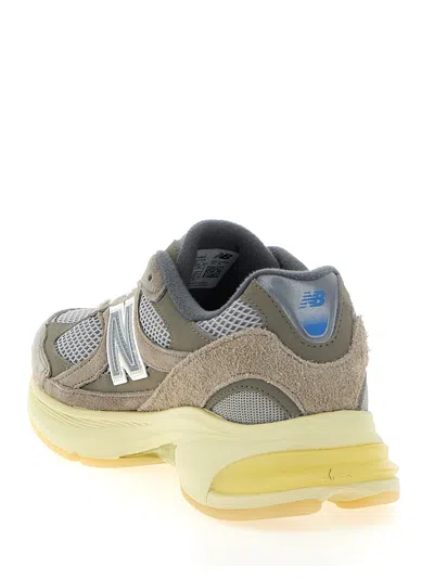 New Balance 2010 Gray Days Rubber And Suede-trimmed Mesh Sneakers In Gray