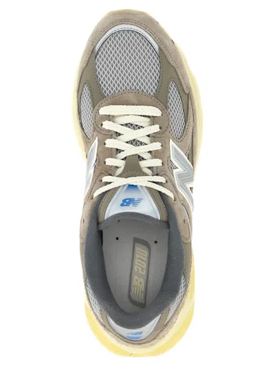 New Balance 2010 Gray Days Rubber And Suede-trimmed Mesh Sneakers In Gray